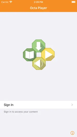 Octa Player screenshot 1