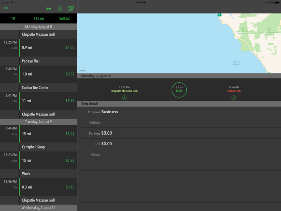 Screenshot #4 pour MileBot - Mileage Tracker Bot