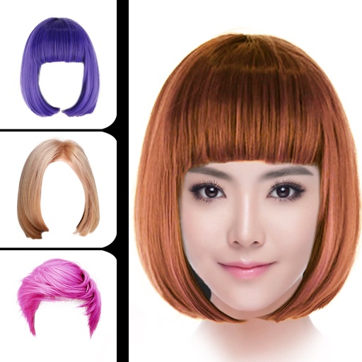 i Hairstyle-hair color changer iOS App