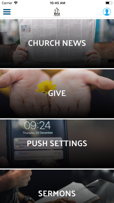Childress FUMC Screenshot