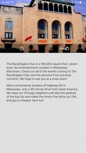 The Rave / Eagles Club screenshot #4 for iPhone