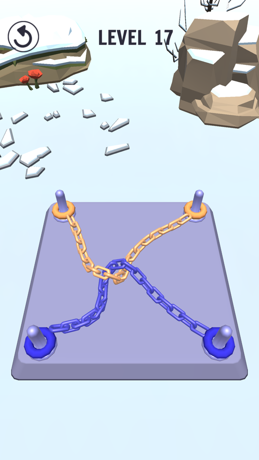 #2. Go Knots 3D (iOS) 由: Rollic Games