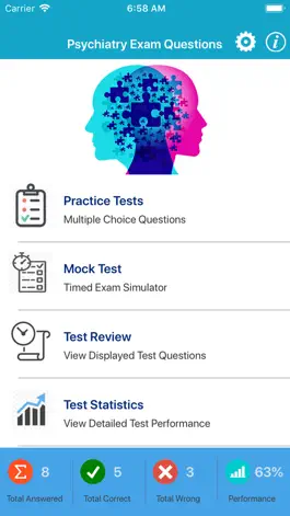 Game screenshot Psychiatry Exam Questions mod apk