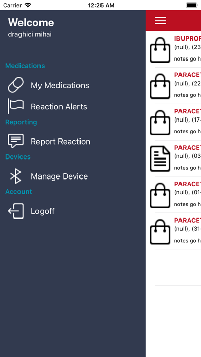 Screenshot #1 pour MedicPad Patient