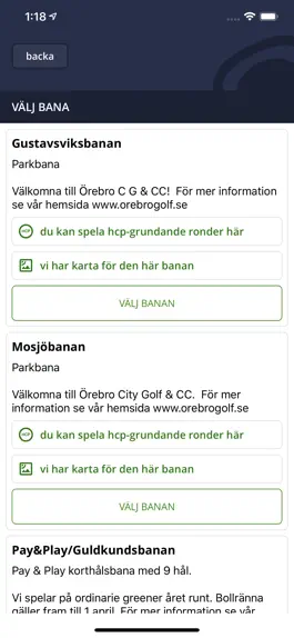 Game screenshot Golf i Sverige hack