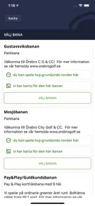 Golf i Sverige screenshot #3 for iPhone