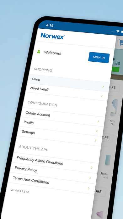 Norwex Shopping Screenshot