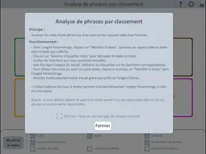 École : Analyse grammaticale 2 screenshot 3