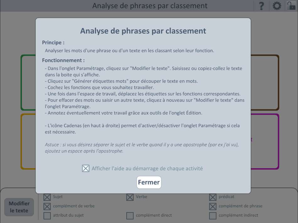 #3. École : Analyse grammaticale 2 (iOS) 由: Génération 5