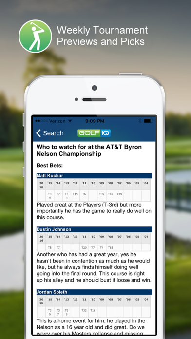 GOLF IQ Screenshot