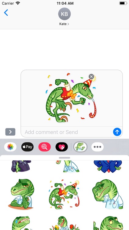 Crocodile Stickers Pack screenshot-8