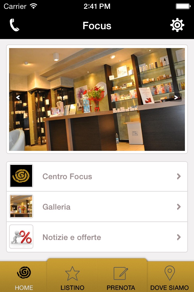 Centro Focus screenshot 2