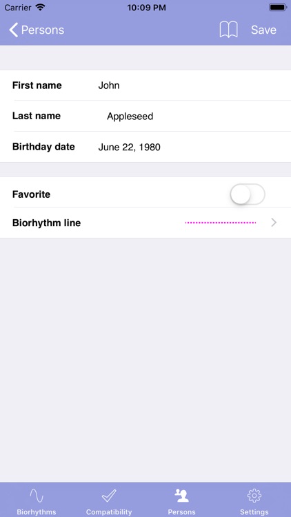 Biorhythms 4U screenshot-5