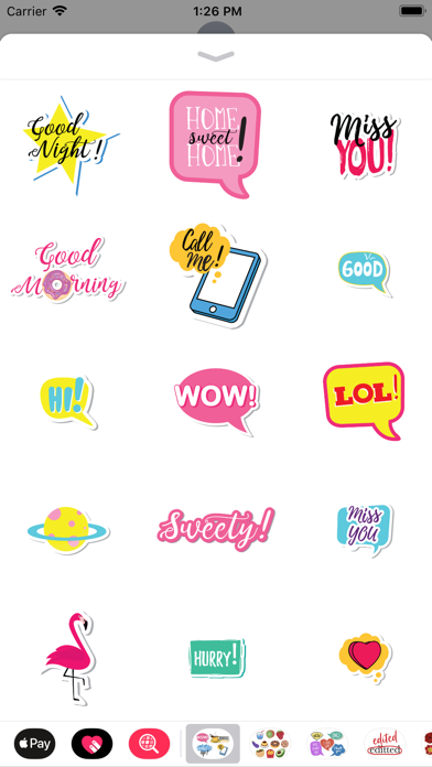 Screenshot #1 pour Social Network Stickers