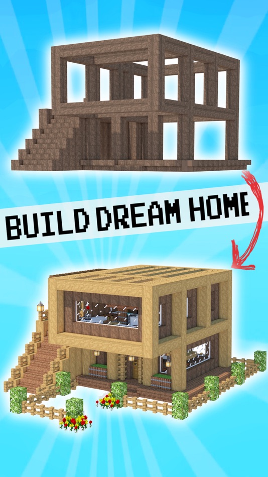 #2. House Craft - Block Building (iOS) 由: VITALII DRIBNOKHOD