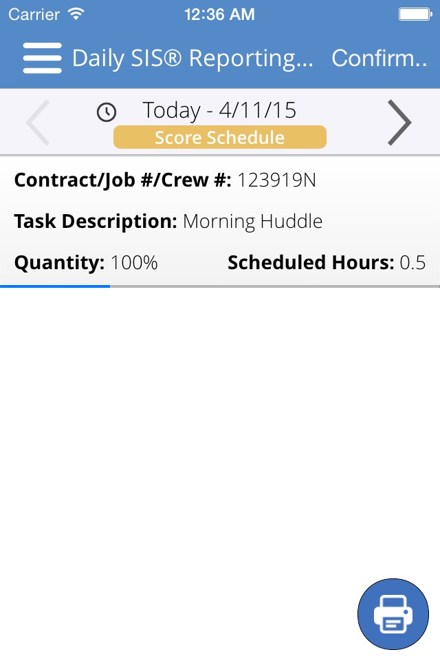 SIS®-Short Interval Scheduling screenshot 2