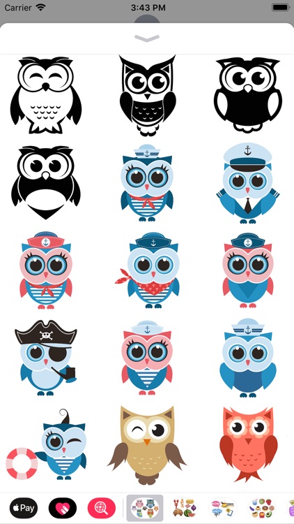 Owl Sticker Collection screenshot-7