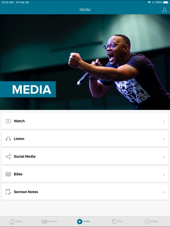 Rejoice Ministries iPad screenshot 3 - Lifestyle app