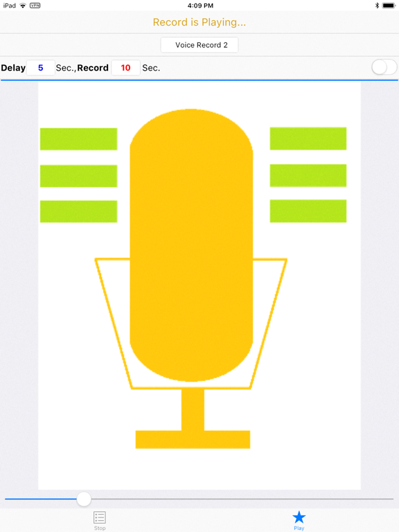 Screenshot #6 pour Timing Voice Recorder