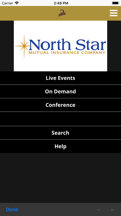 SMSU Athletics Screenshot
