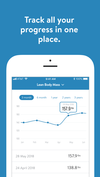 Healthy Steps Nutrition Screenshot
