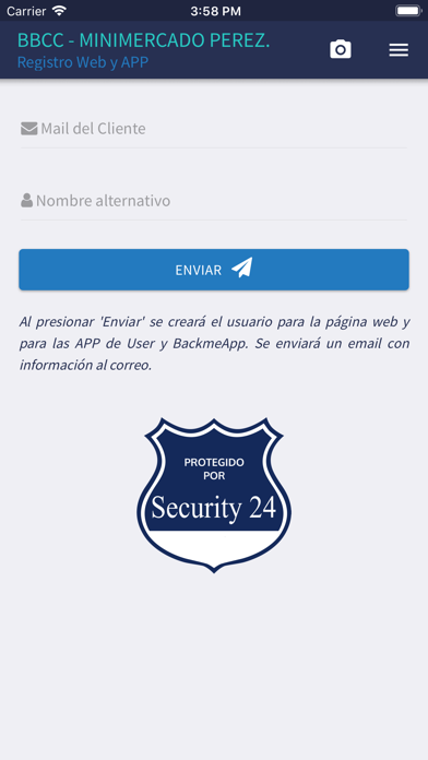 App screenshot