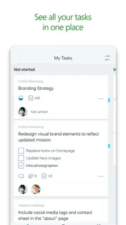 microsoft planner iphone screenshot 3