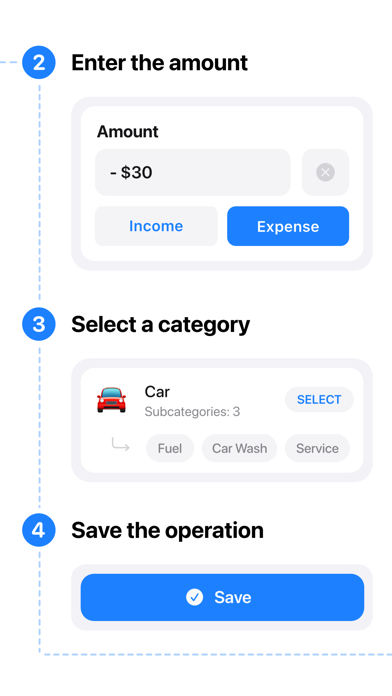 Finance – Expenses and Income Screenshot