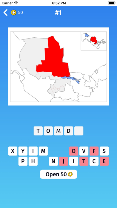 Uzbekistan: Viloyats Quiz Game Screenshot