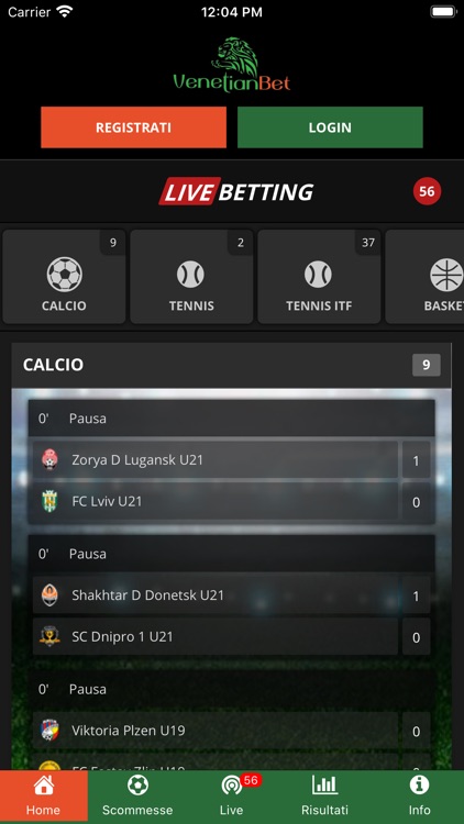 Venetian Scommesse Sportive