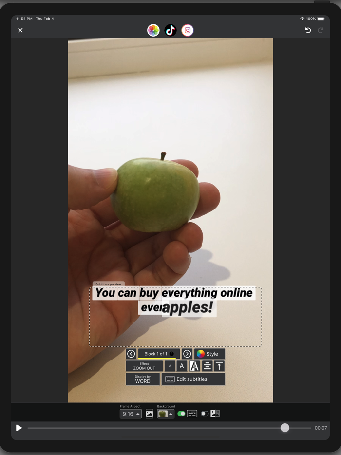 StoriesCamera subtitlescamera