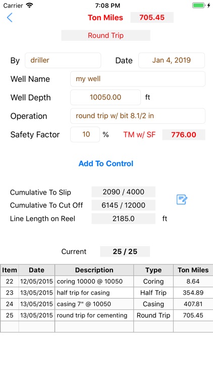 Ton Miles Calculator screenshot-5