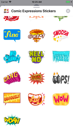 Comic Expressions Stickers(圖4)-速報App