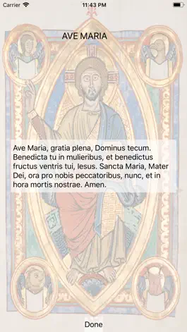 Game screenshot Latin Prayers apk