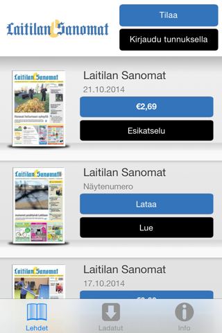 Laitilan Sanomat - náhled
