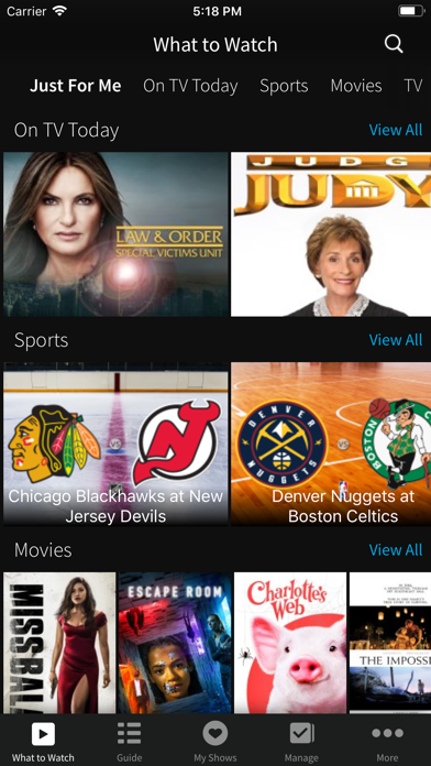 TiVo Screenshot