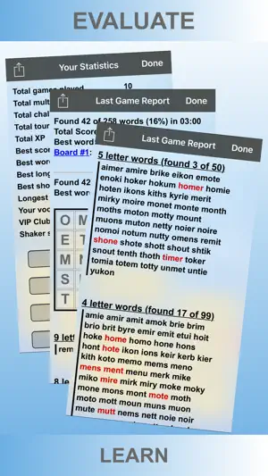 Word Shaker HD Lite screenshot 4