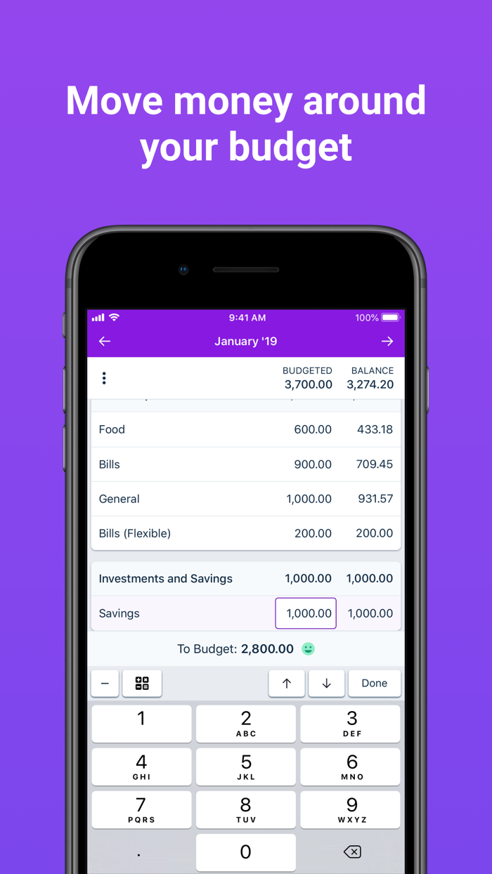 Actual Budget - Your Finances