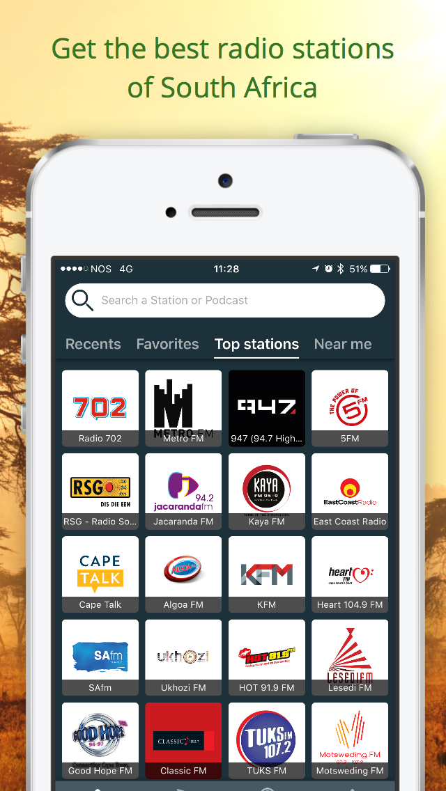 Radio South Africa - FM  AM