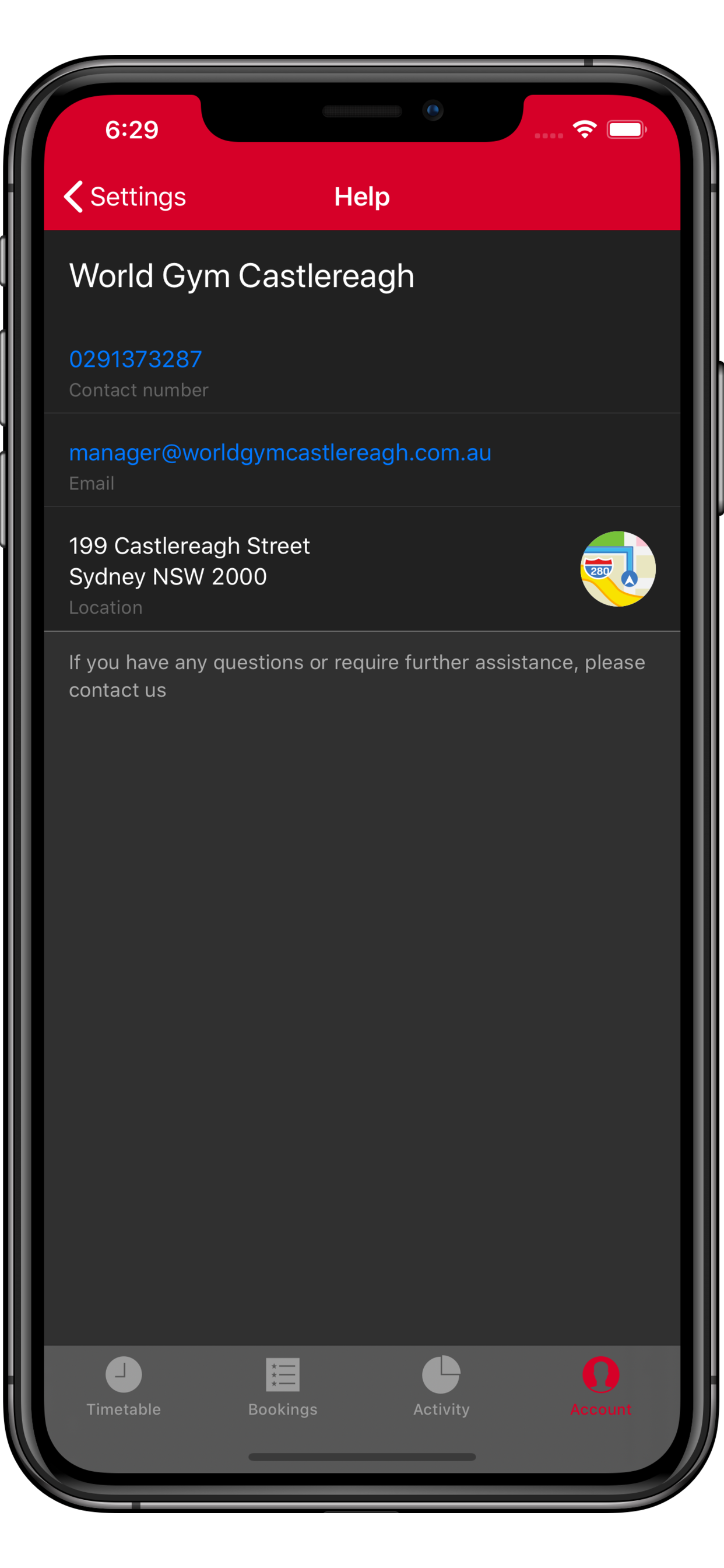 World Gym Australia screenshot 3