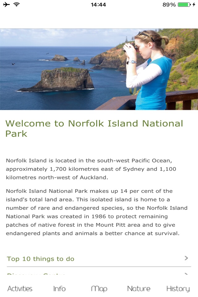 Norfolk Island NP Visitors screenshot 3