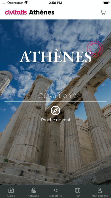 Screenshot #1 pour Guide d'Athènes Civitatis.com