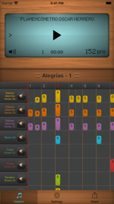 Flamencómetro Oscar Herrero screenshot