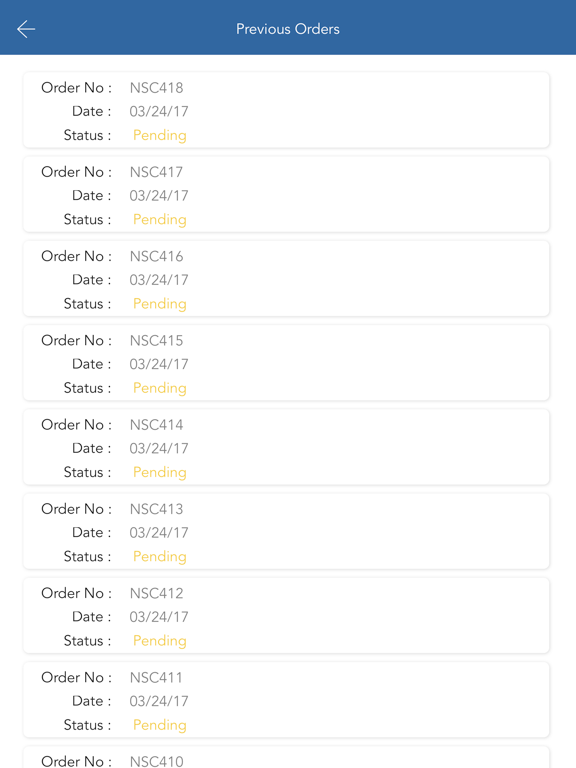 National Sales iPad screenshot 4 - Business app