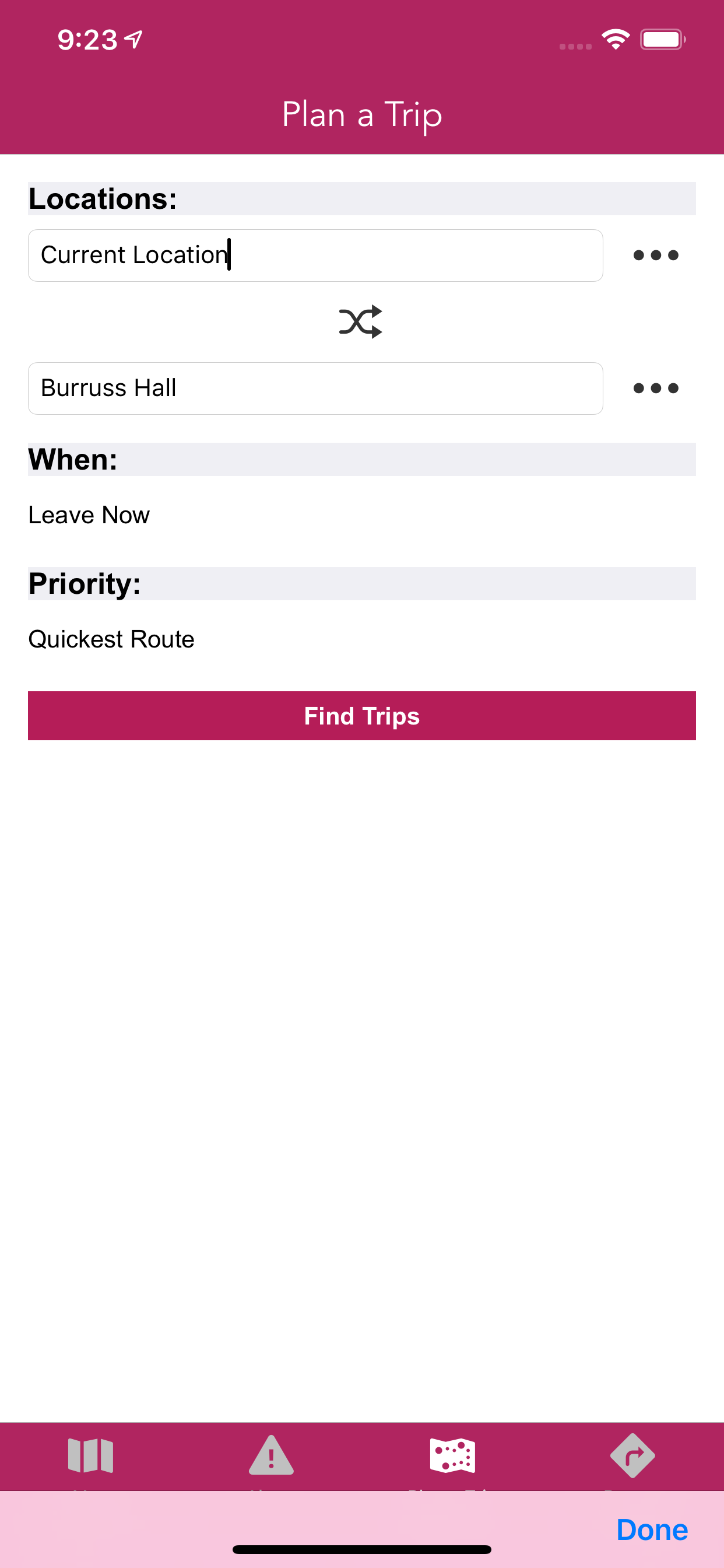 Blacksburg Transit screenshot 3