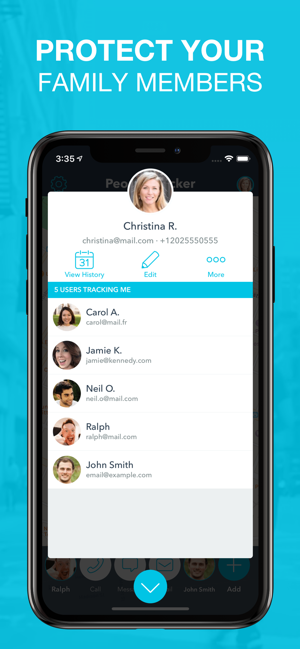 ‎尋人追蹤器專業版 － 追蹤手機，最好的手機追蹤應用！ Screenshot