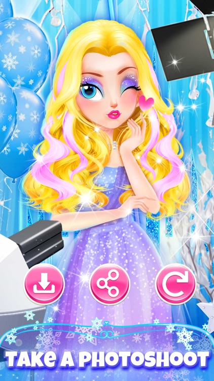 Princess Hair Salon Girl Games screenshot-4