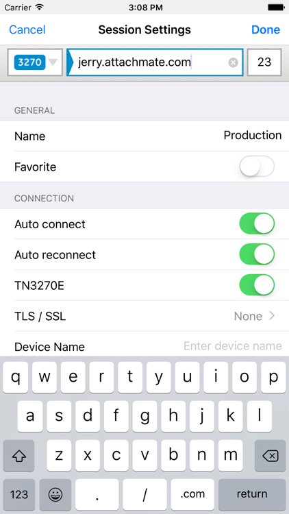 Reflection TN3270 TN5250 Lite screenshot-3