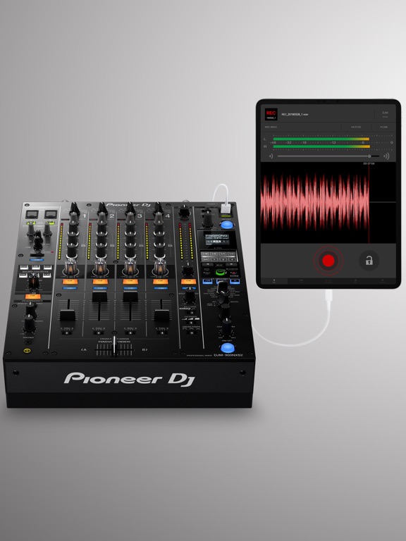 DJM-REC: DJ向けライブ配信・録音・音声編集アプリのおすすめ画像1