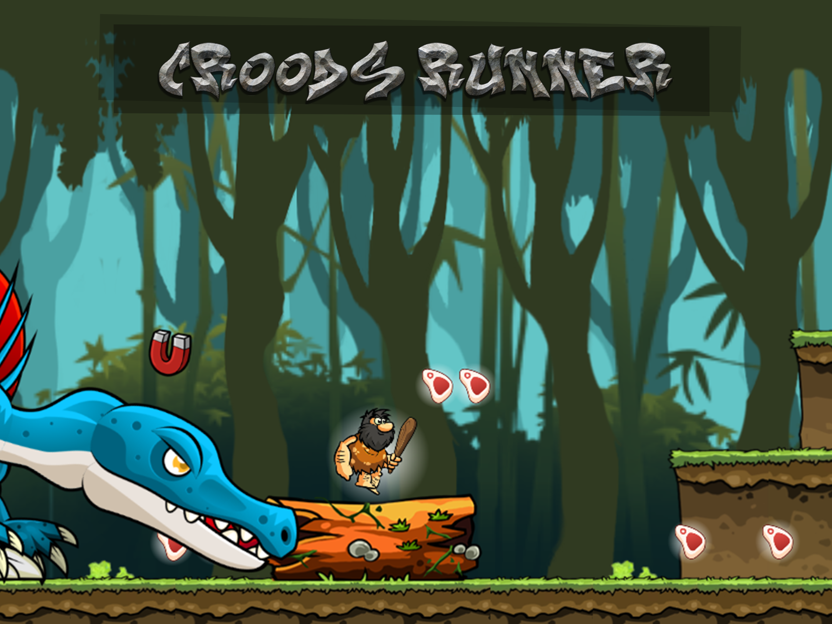 The Caveman Runner - Stone age Dinosaur for croods screenshot 5
